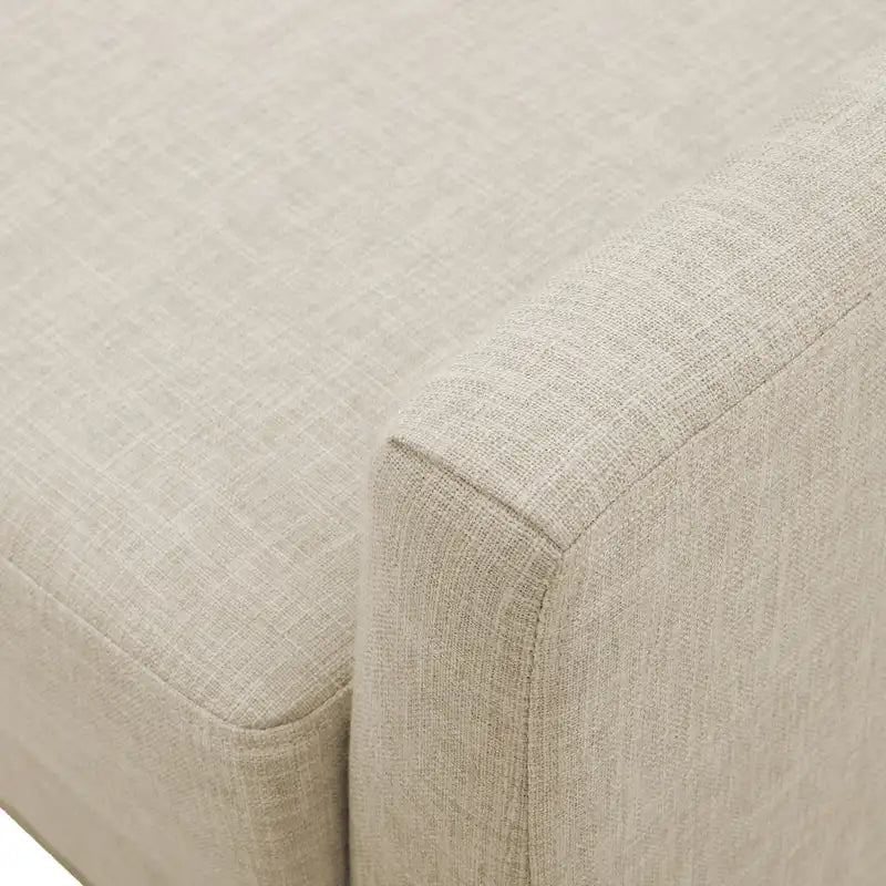 Gepolsterter Mid-Century-Akzentsessel mit Beinen aus Birkenholz, mehrfarbig